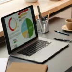 image d'un orginateur, qui illustre l'organisation et la structure organisationnelle des entreprises, accompagnées par sharpmania, cabinet de transformation organisationnelle et accompagnement de votre organisation et ressources humaines a geneve et dans toute la suisse romande